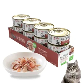 schesir-adult-w-galarecie-tunczyk-z-barwena-mokra-karma-dla-kota-12x70g