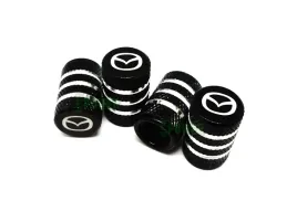 metalowe-nakretki-na-wentyle-do-mazda-czarne-trwale-luksusowe-z-logo-mazda