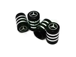mercedes-nakretki-na-wentyle-mercedes-czarne-trwale-z-logo-mercedes