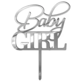 topper-akrylowy-baby-shower-baby-girl-srebrny-19x13-cm
