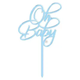 topper-akrylowy-baby-shower-oh-baby-niebieski-19x11-cm