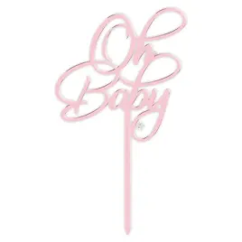 topper-akrylowy-baby-shower-oh-baby-rozowy-19x11-cm