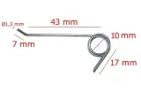 mocna-sprezyna-wertykulatora-einhell-bg-sa-1231-stan-nowy