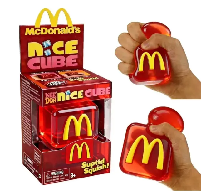 GNIOTEK ANTYSTRESOWY Mc NICE CUBE SQUISHY ŻELOWY
