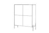 kredens-sonatia-120-cm-glebokosc-mebla-45-cm