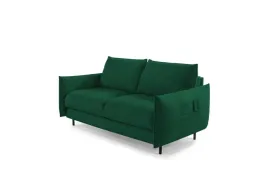 sofa-2-osobowa-lukka-z-funkcja-spania-i-kieszeniami-po-obu-stronach-zielony