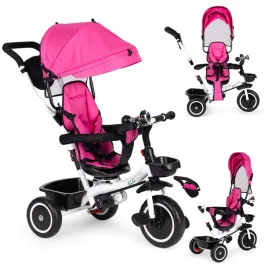 rowerek-trojkolowy-spacerowka-wozek-obracany-360-rozowy-ecotoys