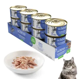 schesir-candb-mokra-karma-dla-kota-tunczyk-szprotki-w-galarecie-zestaw-12x85g
