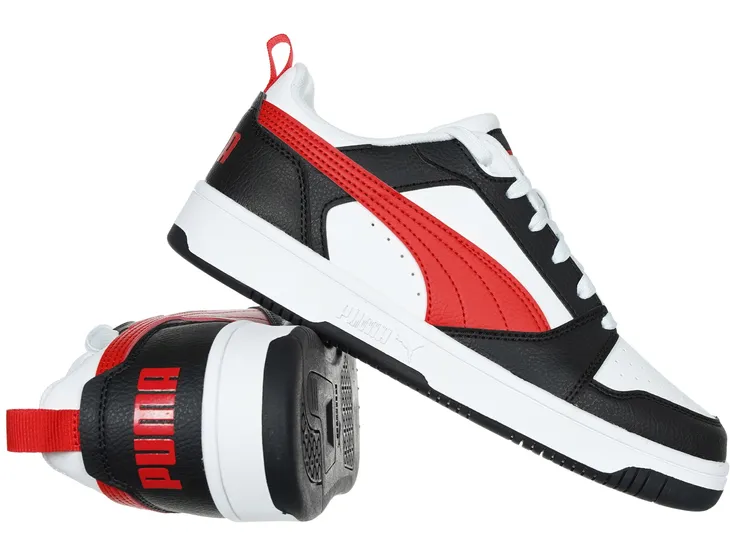 Puma Buty Młodzieżowe REBOUND V6 LO JR 393833-04 Niskie Sneakersy Wygodne