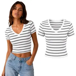 t-shirt-koszulka-damska-crop-top-biala-bawelniana-na-co-dzien-dekolt-serek