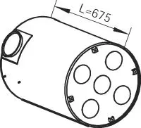 tlumik-srodkowy-din80401