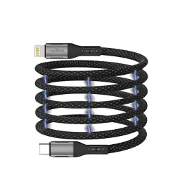 maxlife-kabel-magnetyczny-usb-c-lightning-1m-27w-czarny-nylonowy