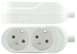 gniazdo-podwojne-z-uziemieniem-na-kabel-w-oplocie-przedluzacz-diy-loft-hit