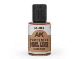 farba-ak-precision-panel-liner-fresh-rust-ak12105-ak-interactive