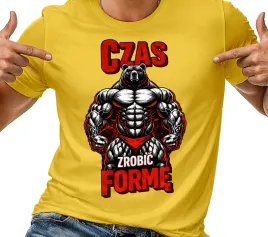 t-shirt-koszulka-meska-czas-na-forme-na-silownie-smieszna-prezent-xl