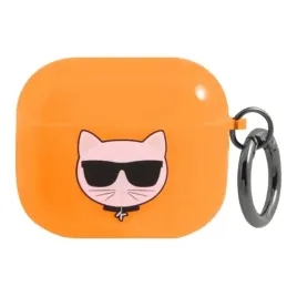 etui-karl-lagerfeld-kla3uchfo-apple-airpods-3-cover-pomaranczowy-choupette