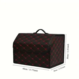 organizer-torba-siatka-do-bagaznika-skora-pikowany-czarno-czerwony
