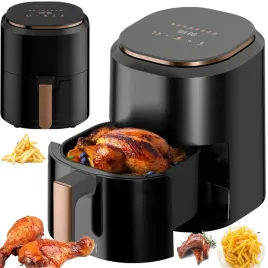 frytkownica-beztluszczowa-air-fryer-linbox-kolorowe-ikony-czarna-intuicyjna