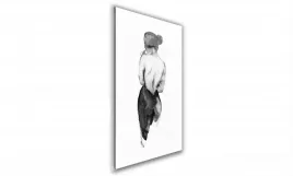 obraz-na-szkle-prostokatny-70x100cm-044-kobieta-w-czerni