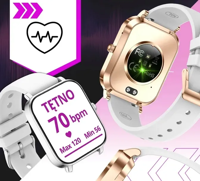 smartwatch-damski-ak90-4-paski-waga-1000-g