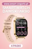 smartwatch-damski-ak90-4-paski-waga-1000-g