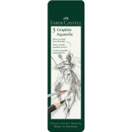 olowki-graphite-aquarelle-metalowe-opakowanie-5-szt-faber-castell-117805