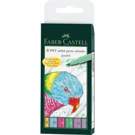 pitt-artist-pen-basic-etui-6-szt-kolory-pastelowe-faber-castell-167163