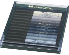 pitt-artist-pen-brush-12-kol-grey-faber-castell-267423