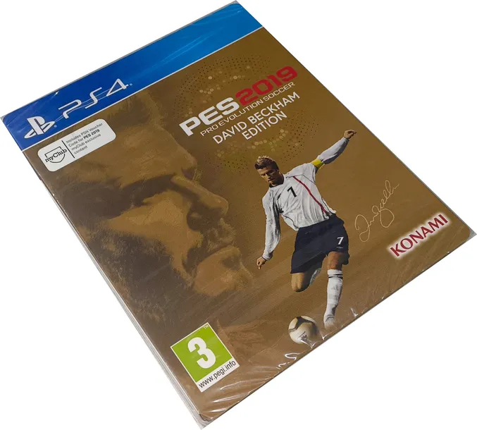 PES 19 / Pro Evolution Soccer 2019 Beckham Edition / PS4 / STEELBOOK /NOWA