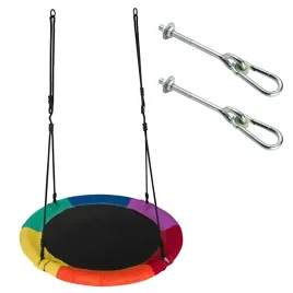 hustawka-bocianie-gniazdo-tecza-siedzisko-100cm-dla-dzieci-zawiesia-zestaw