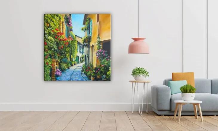 obraz-na-plotnie-063-miejska-alejka-60x60cm-szerokosc-cm-51-60