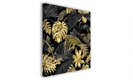 obraz-na-plotnie-124-zlote-liscie-60x60cm
