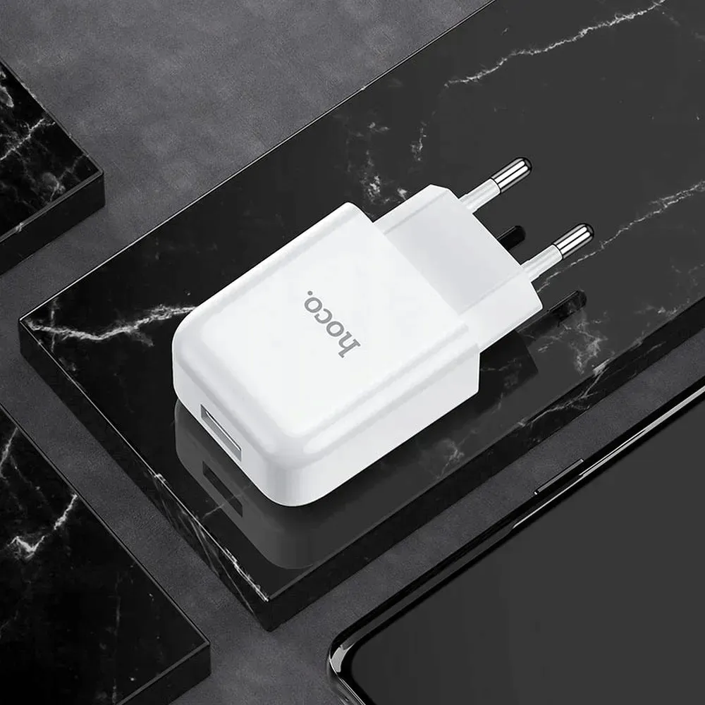 hoco-ladowarka-sieciowa-usb-2a-n2-biala