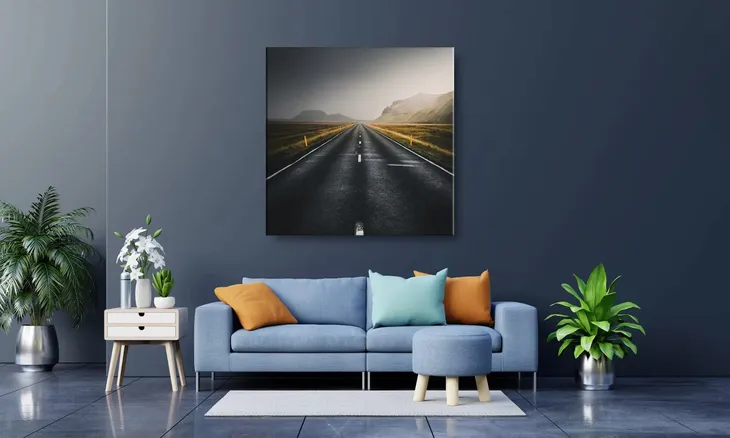 obraz-na-plotnie-016-droga-na-polach-70x70cm-wysokosc-cm-61-70