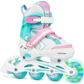 rolki-regulowane-raven-lia-mint-30-33-kolko-led