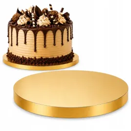 podklad-podkladka-styrodur-pod-tort-zloty-z-zlotym-bokiem-paskiem-26-cm