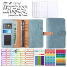 notes-budzetowy-organizer-oszczednik-segregator-binder-a6-planer-niebieski