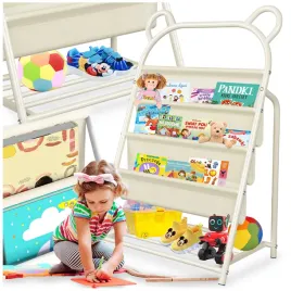 dzieciecy-mis-regal-na-ksiazki-zabawki-i-bajki-dla-dzieci-polka-organizer