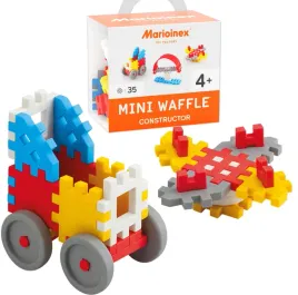 marioinex-mini-waffle-klocki-konstrukcyjne-zestaw-niebieski-35-el