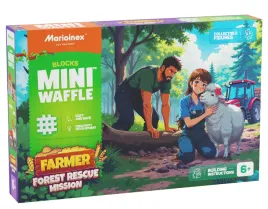 marioinex-klocki-waffle-mini-farmer-lesna-akcja-ratunkowa-100-elementow