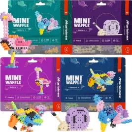 mini-wafle-klocki-marioinex-nature-zestaw-tukan-flaming-koliber-slimak