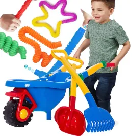 duza-taczka-ogrodowa-74cm-lopatka-grabki-rurki-antystresowe-montesori