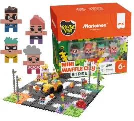polskie-klocki-marioinex-wafle-city-street-280-szt-konstruktor-4-figurki