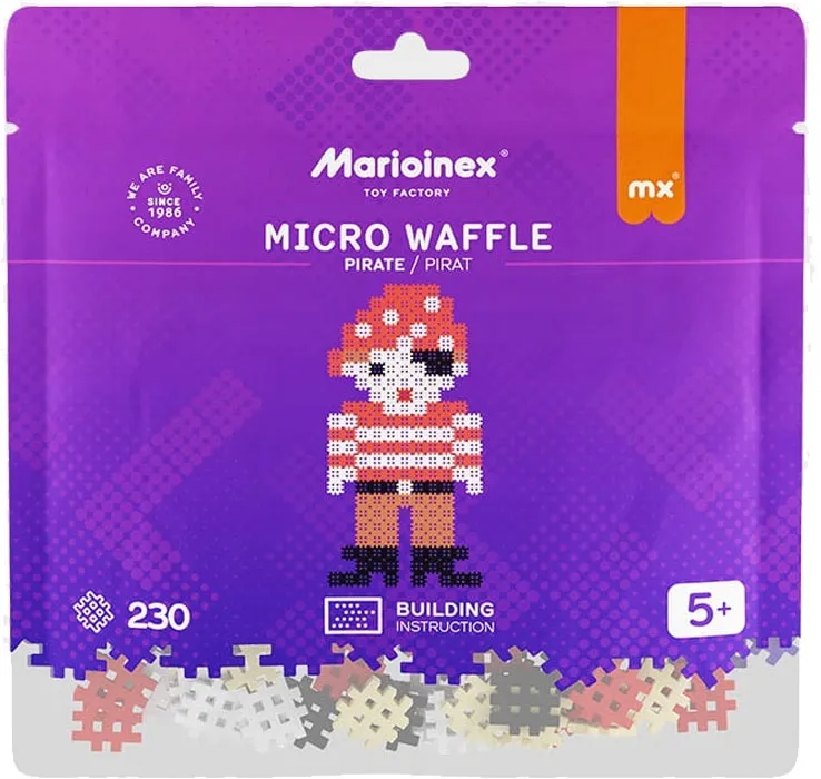 marioinex-micro-waffle-230-elementow-pirat