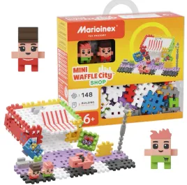 marioinex-mini-waffle-shop-mini-city-148-el-klocki-konstrukcyjne-2-figurki