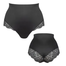 figi-damskie-modelujace-z-koronka-czarne-microfibra-lace-panty-marilyn-l-xl