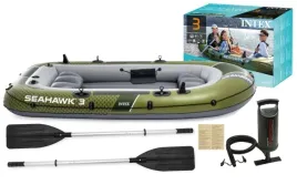 ponton-wedkarski-seahawk-3os-intex-pompka-wiosla-66333-model-2026