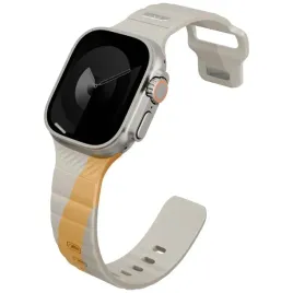pasek-uniq-stride-de-rubber-do-apple-watch-49-46-45-44mm-bezowy