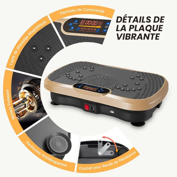platforma-wibracyjna-dripex-bluetooth-usb-c-zlota