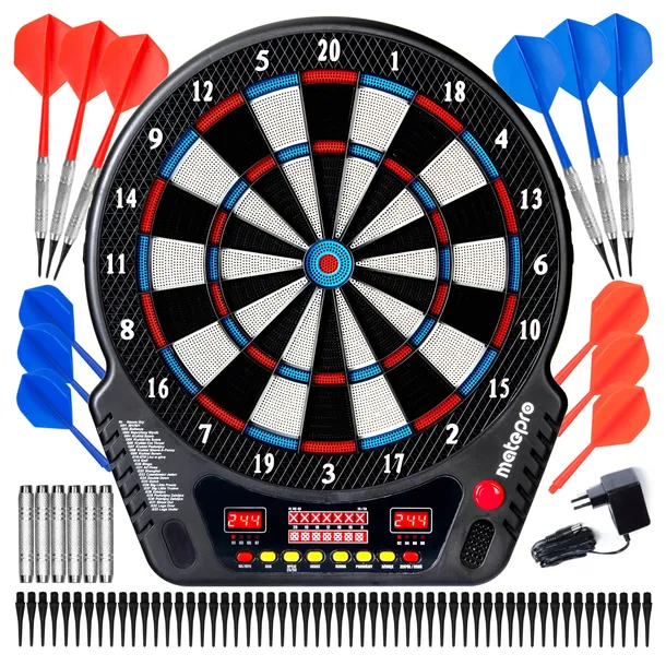 Tarcza dart elektroniczna do gry rzutki lotki Matepro CRICKET